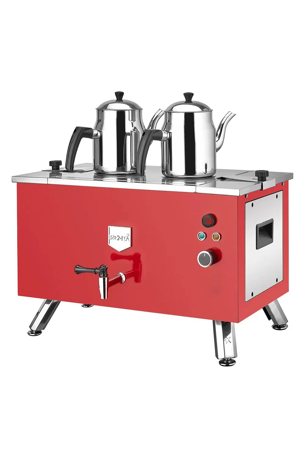 Çift Cidarlı 2 Demlikli Elektrikli Kahveci Ocağı 20 lt - EP02(L)