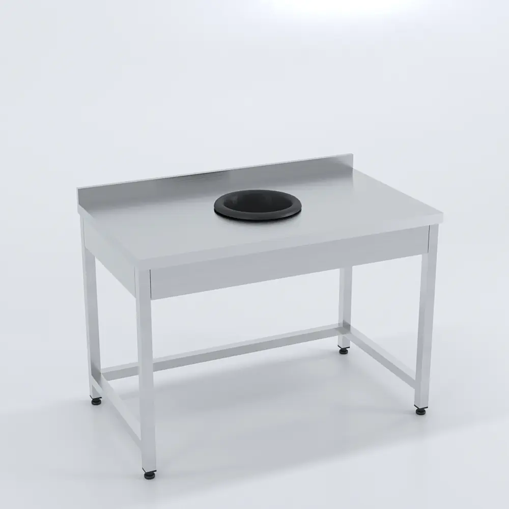 Çöp Sıyırma Tezgahı 180x60x85