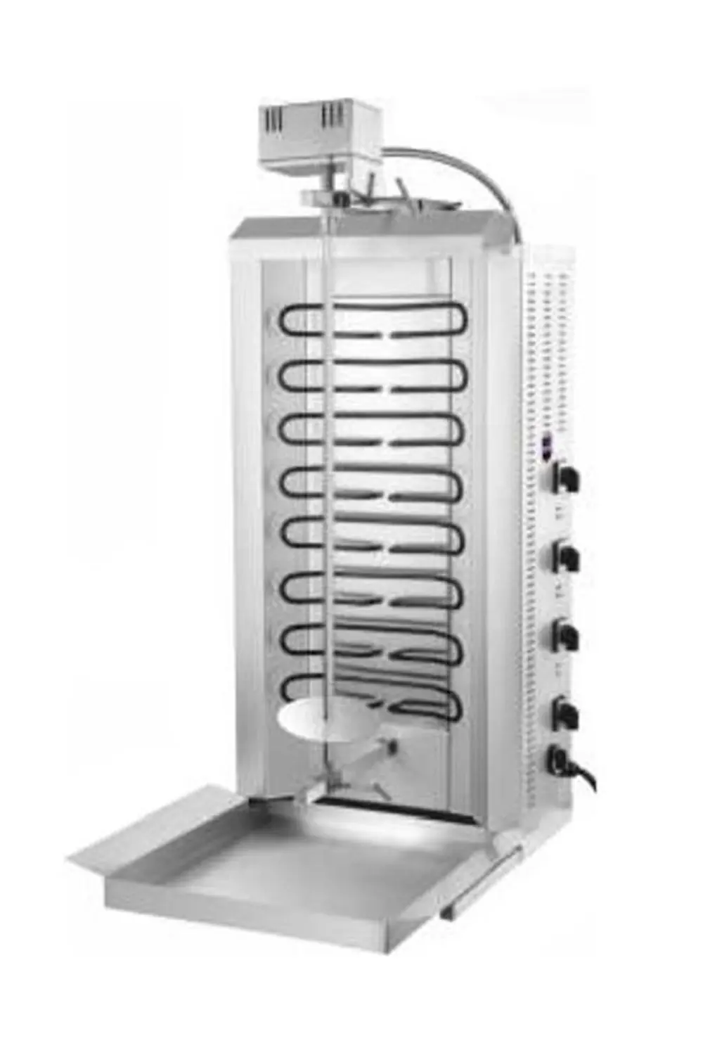 DÖNER OCAĞI - 4'lü Oval Camlı Elektrikli Üstten Mot.
