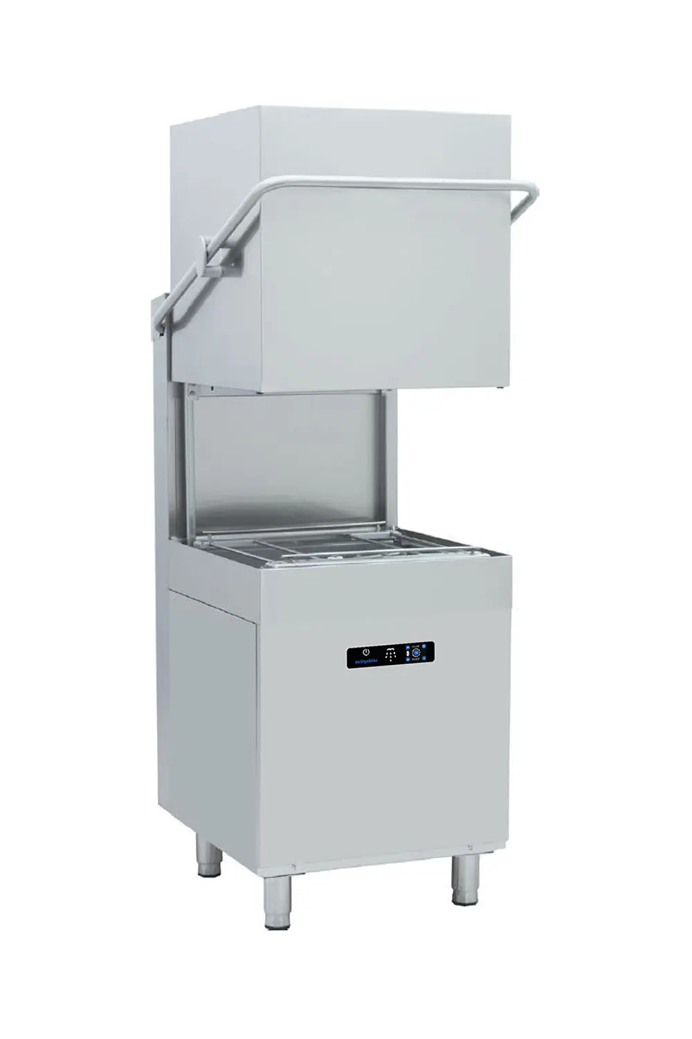 Öztiryakiler OBM 1080T Plus Touch Ekran Giyotin Tip Bulaşık Yıkama Makinesi, Tahliye - Durulama - Parlatıcı - Deterjan Pompalı