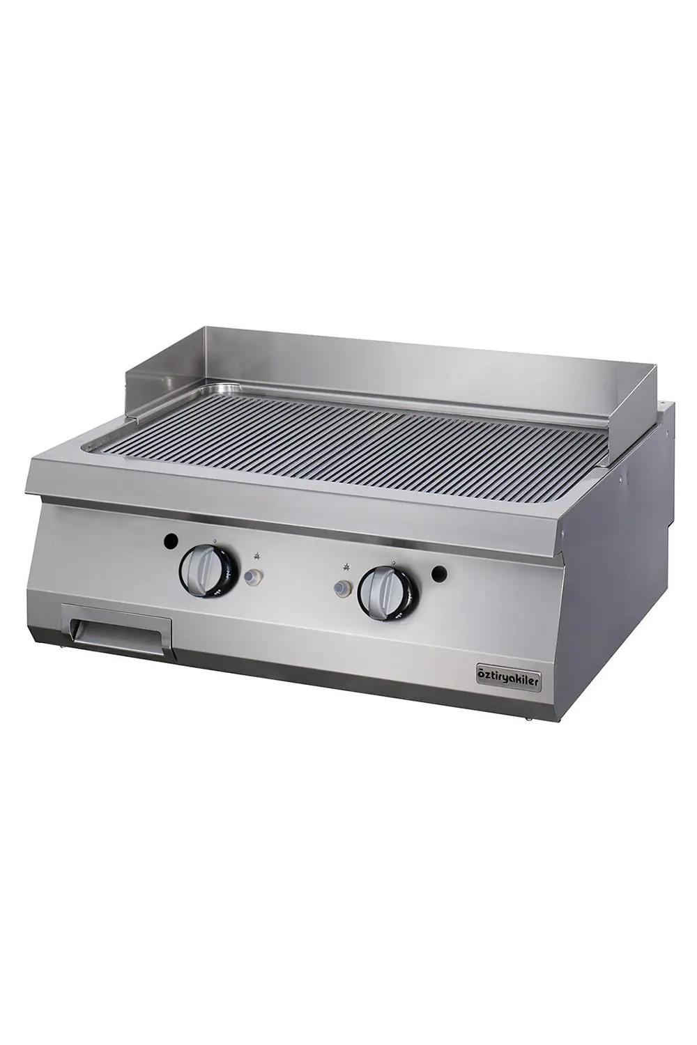 Grill Plate Set Üstü 900 Seri Gazlı Oluklu 80x90x30