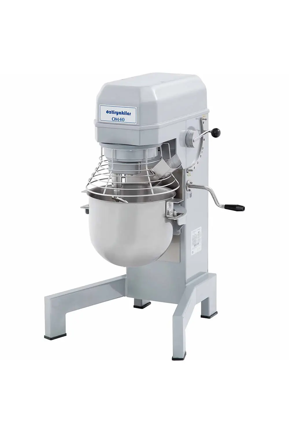 Planet Mikser 40 Lt , Trifaze , Mekanik Kontrol Panelli
