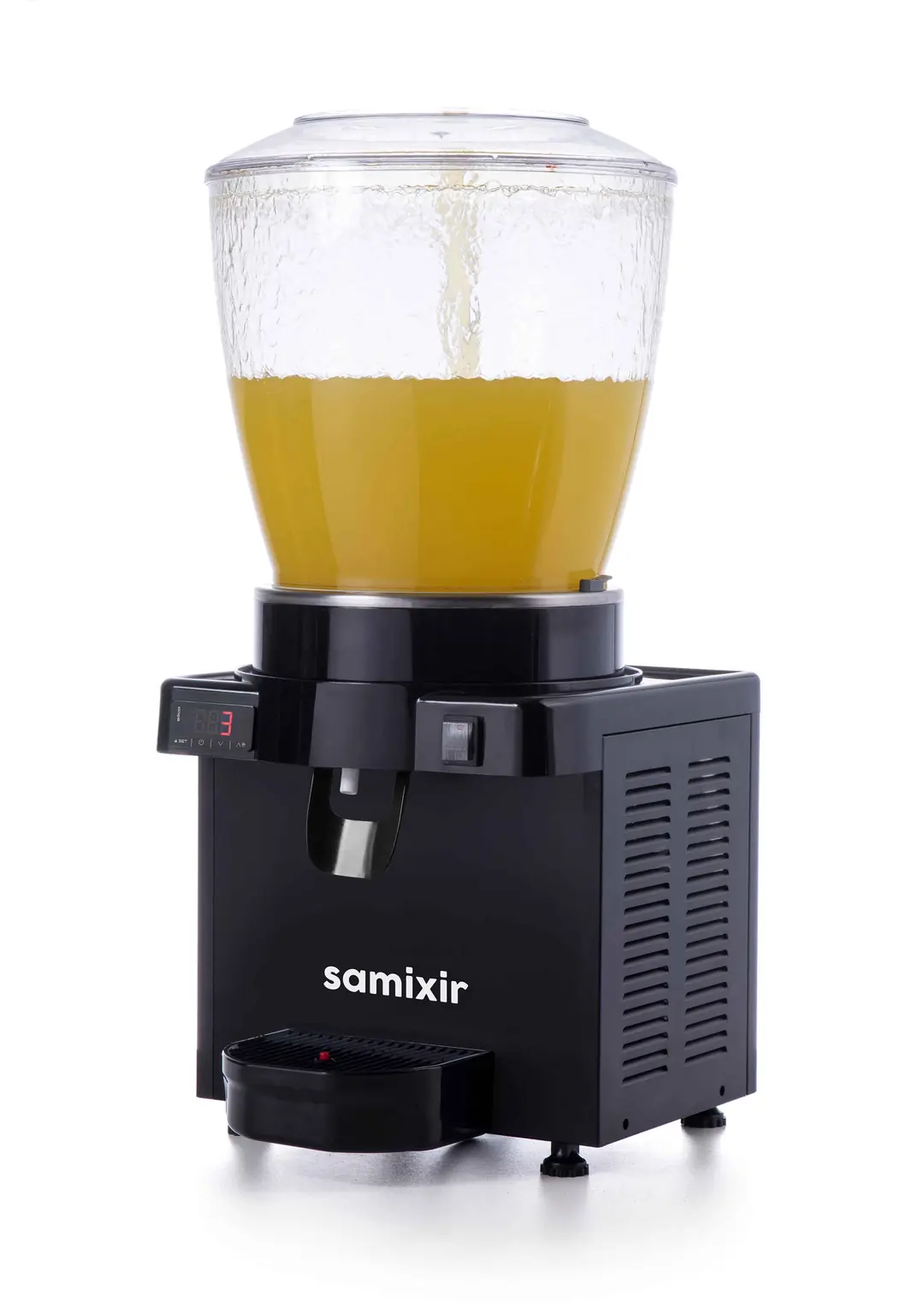 Samixir Panaromik Analog Soğuk İçecek Dispenseri (22 Lt) Siyah