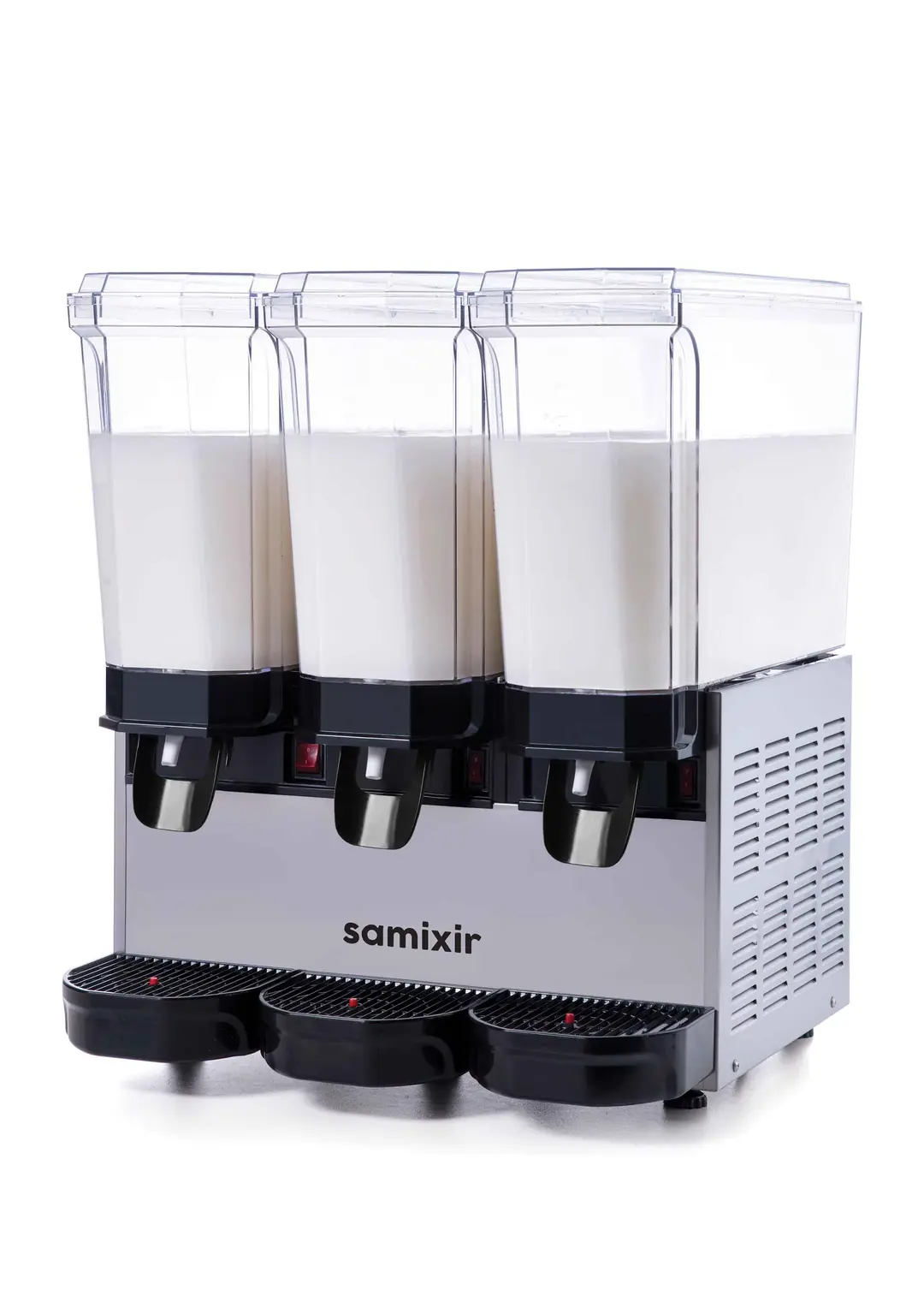 Samixir Klasik Triple Soğuk İçecek Dispenseri (20+20+20 Lt) Karıştırıcılı, Inox
