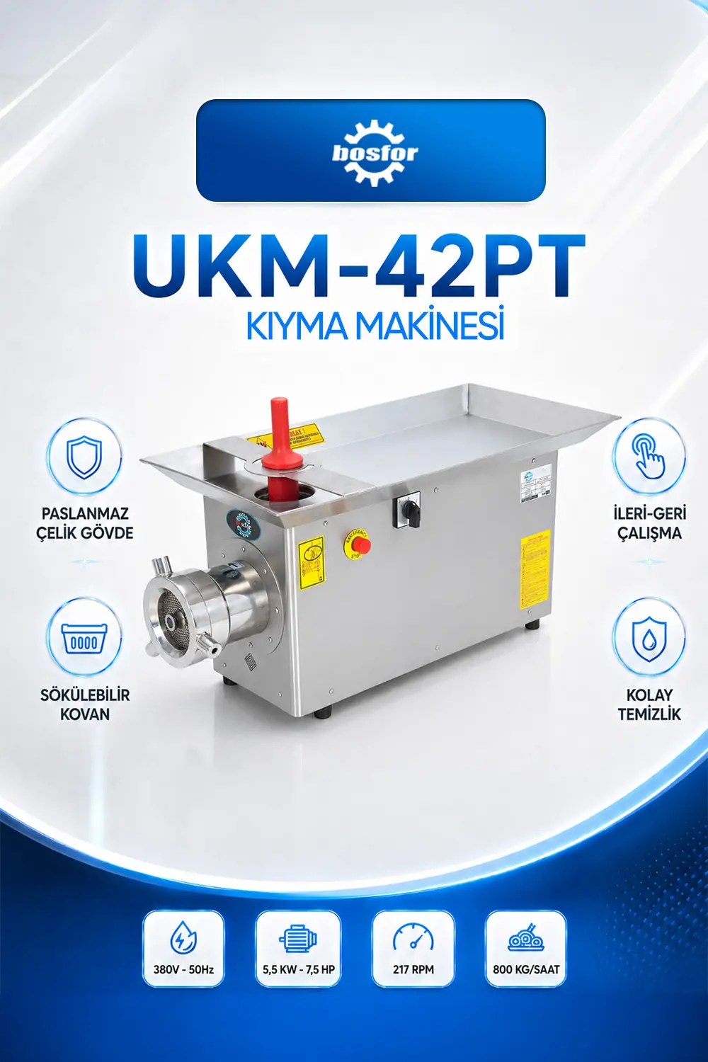 UKM-42PT KIYMA MAKİNASI