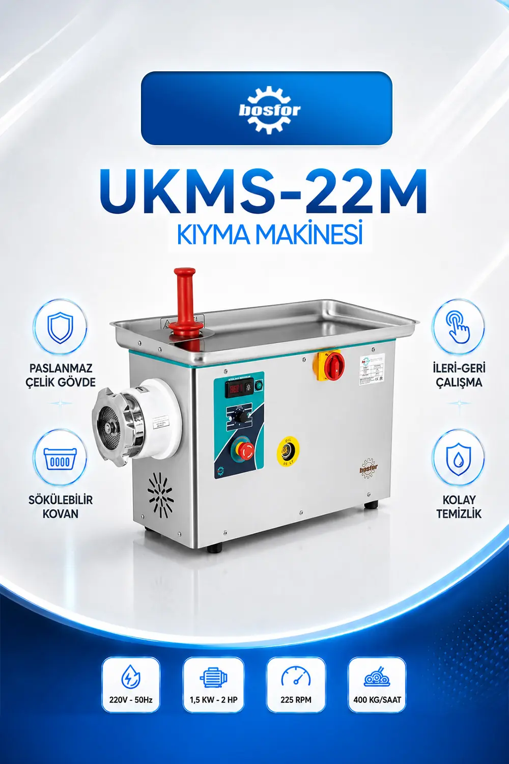 UKMS-22M KIYMA MAKİNASI